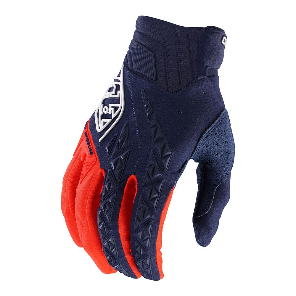 Troy Lee Designs 2024 SE Pro Gloves Solid Navy Orange